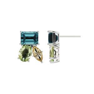 Winter Cluster Stud Earring